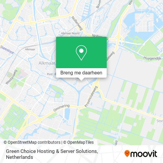 Green Choice Hosting & Server Solutions kaart
