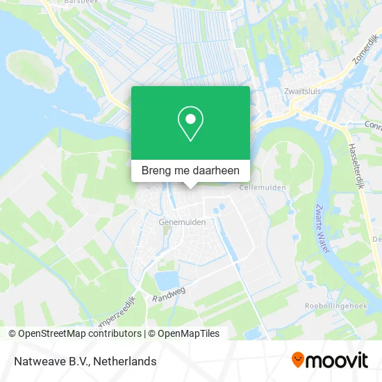 Natweave B.V. kaart