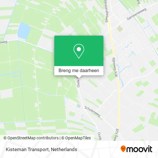 Kisteman Transport kaart