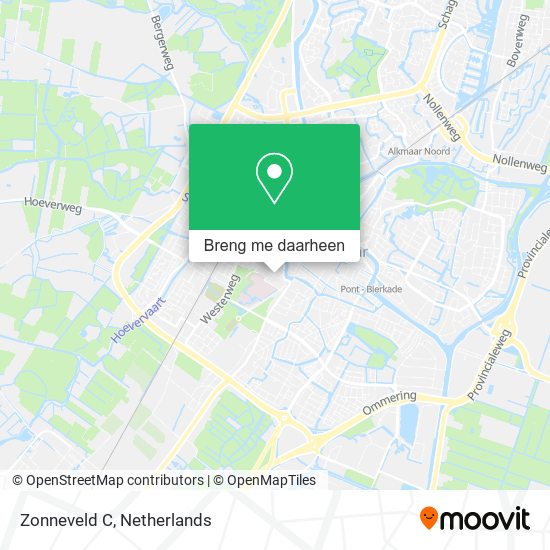 Zonneveld C kaart