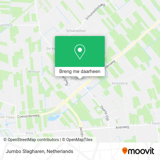 Jumbo Slagharen kaart