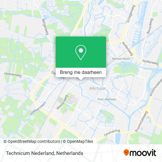 Technicum Nederland kaart
