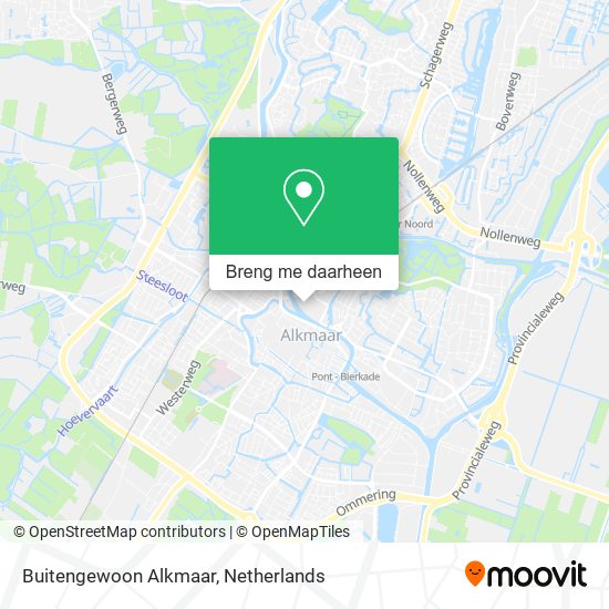 Buitengewoon Alkmaar kaart