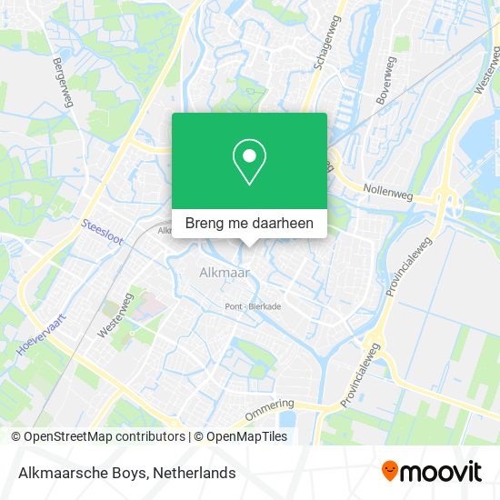 Alkmaarsche Boys kaart