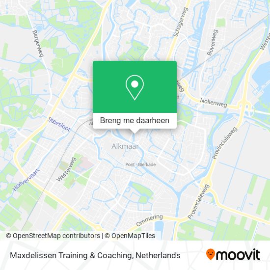 Maxdelissen Training & Coaching kaart