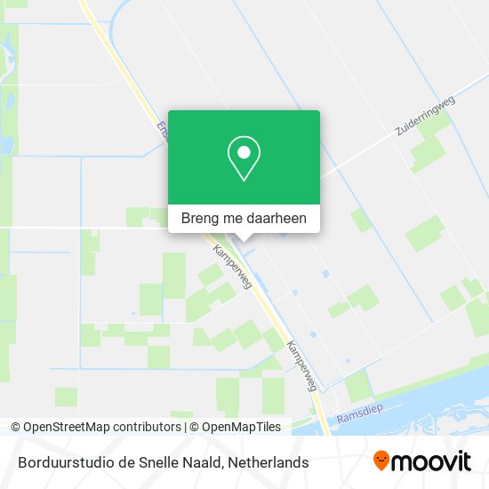 Borduurstudio de Snelle Naald kaart