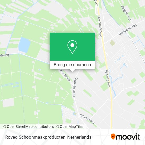 Roveq Schoonmaakproducten kaart