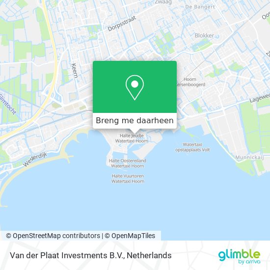 Van der Plaat Investments B.V. kaart