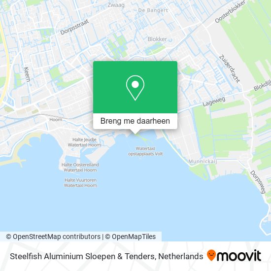Steelfish Aluminium Sloepen & Tenders kaart