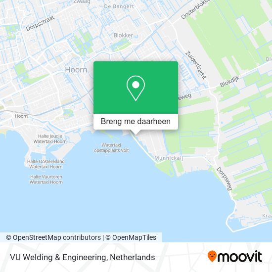 VU Welding & Engineering kaart