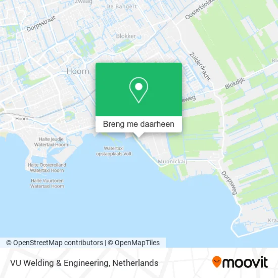 VU Welding & Engineering kaart