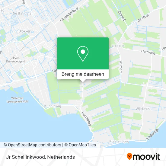 Jr Schellinkwood kaart