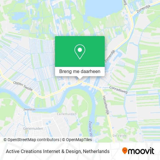 Active Creations Internet & Design kaart