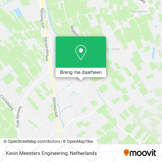 Kevin Meesters Engineering kaart