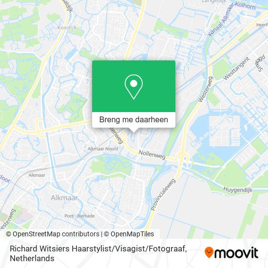 Richard Witsiers Haarstylist / Visagist / Fotograaf kaart