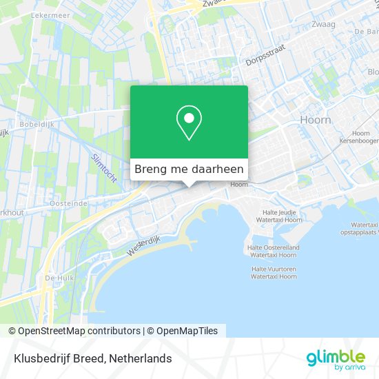 Klusbedrijf Breed kaart