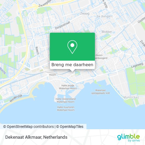 Dekenaat Alkmaar kaart