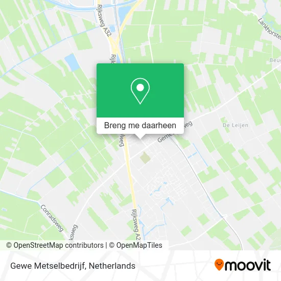 Gewe Metselbedrijf kaart