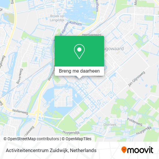 Activiteitencentrum Zuidwijk kaart