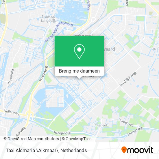 Taxi Alcmaria \Alkmaar\ kaart