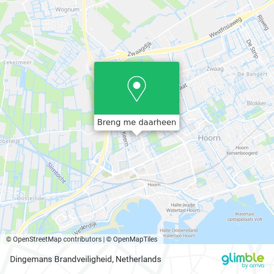 Dingemans Brandveiligheid kaart