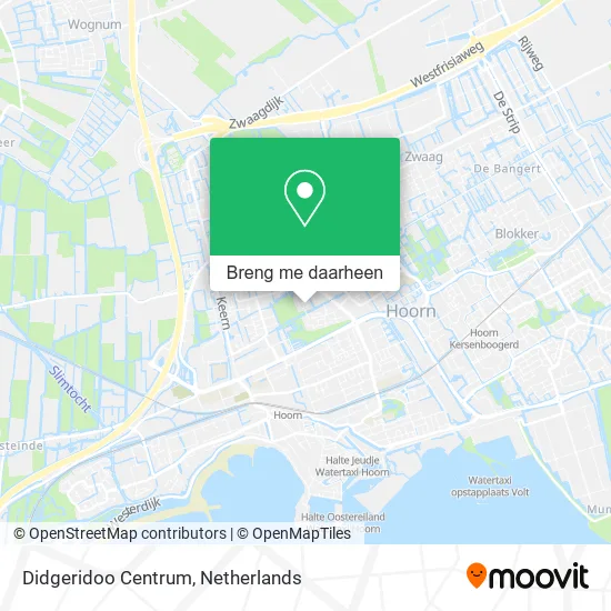 Didgeridoo Centrum kaart