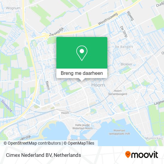 Cimex Nederland BV kaart