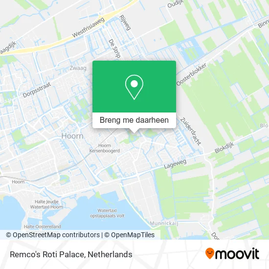 Remco's Roti Palace kaart