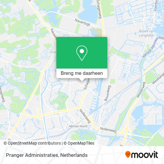 Pranger Administraties kaart