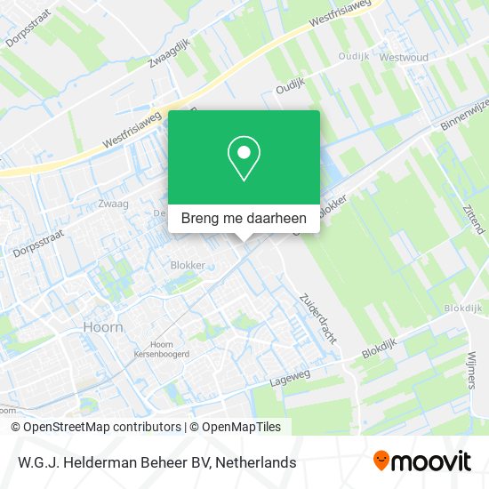 W.G.J. Helderman Beheer BV kaart