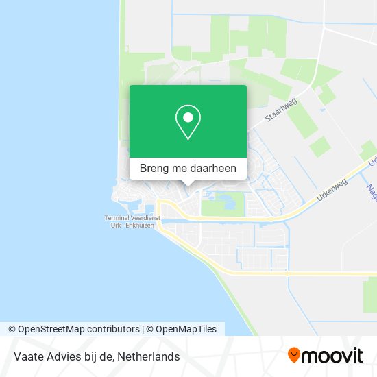 Vaate Advies bij de kaart