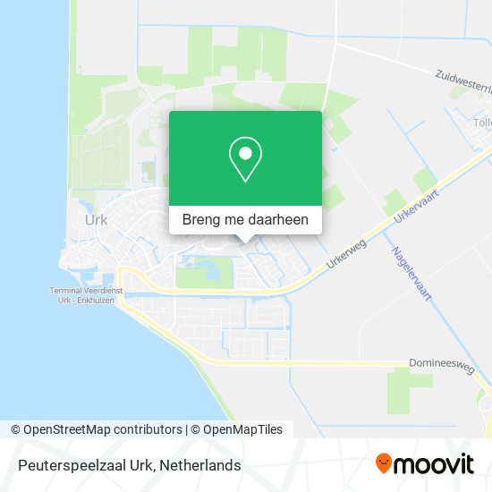 Peuterspeelzaal Urk kaart