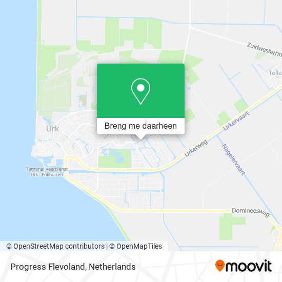 Progress Flevoland kaart