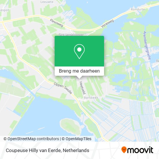 Coupeuse Hilly van Eerde kaart