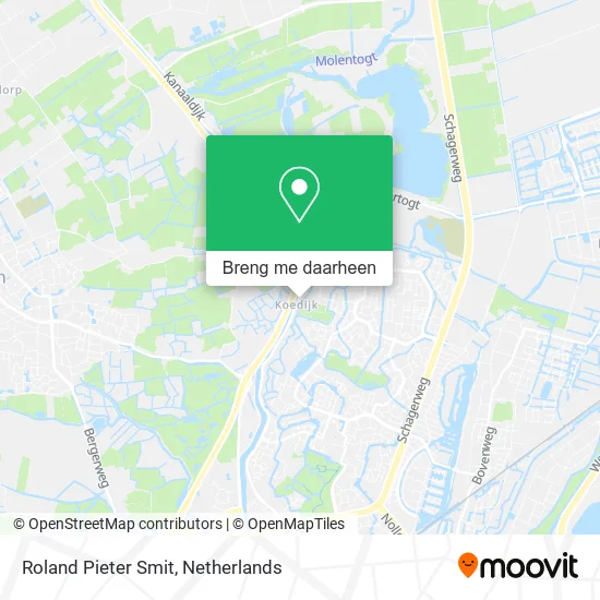 Roland Pieter Smit kaart