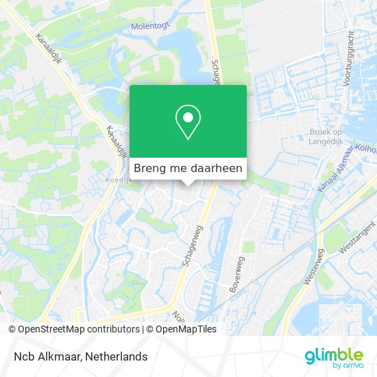 Ncb Alkmaar kaart