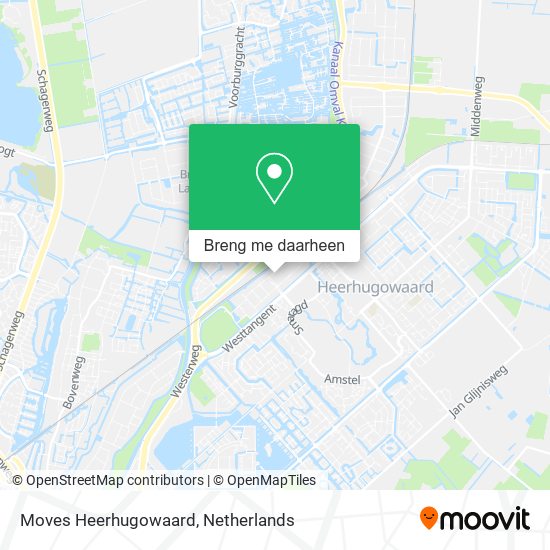 Moves Heerhugowaard kaart