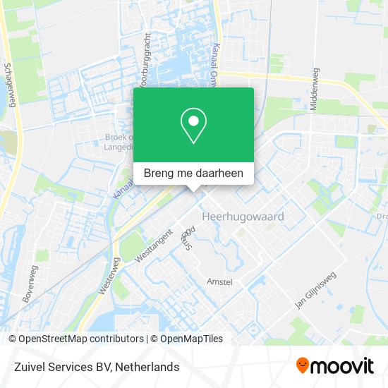 Zuivel Services BV kaart