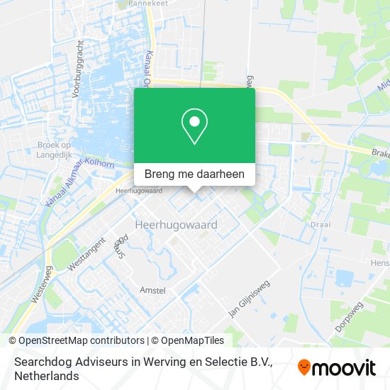 Searchdog Adviseurs in Werving en Selectie B.V. kaart