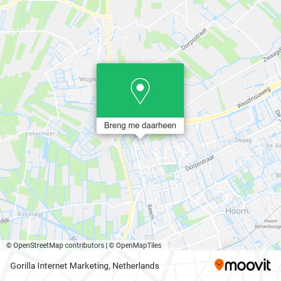 Gorilla Internet Marketing kaart