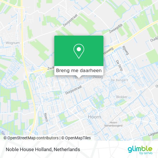 Noble House Holland kaart