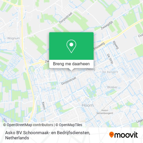 Asko BV Schoonmaak- en Bedrijfsdiensten kaart