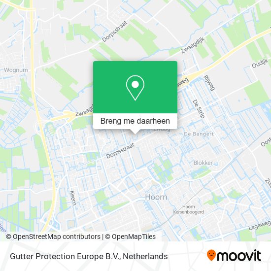 Gutter Protection Europe B.V. kaart