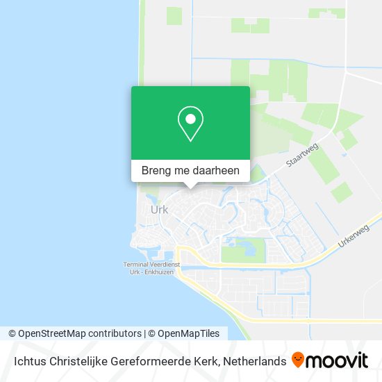 Ichtus Christelijke Gereformeerde Kerk kaart