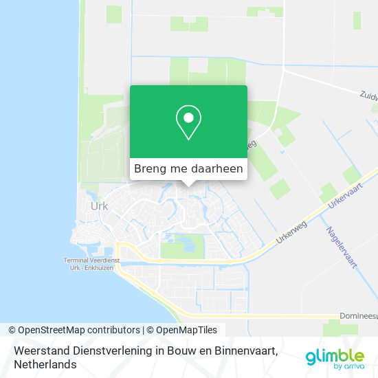 Weerstand Dienstverlening in Bouw en Binnenvaart kaart