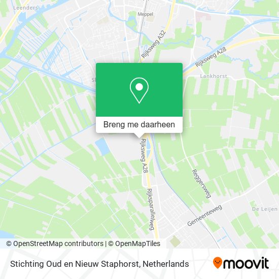 Stichting Oud en Nieuw Staphorst kaart