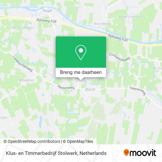 Klus- en Timmerbedrijf Stolwerk kaart