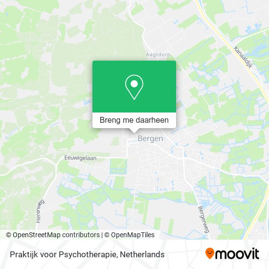 Praktijk voor Psychotherapie kaart