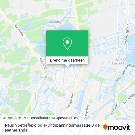 Reus Voetreflexologie / Ontspanningsmassage B de kaart