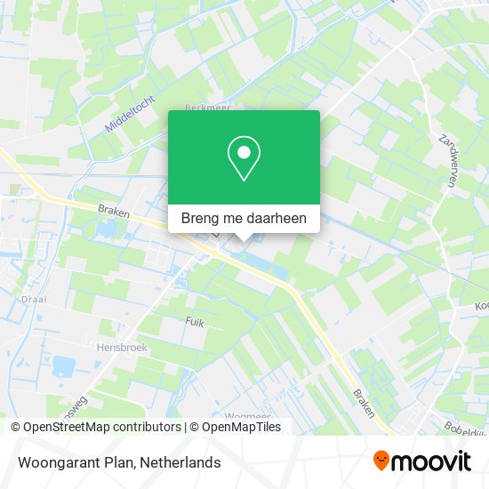 Woongarant Plan kaart